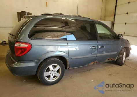 2007 Dodge Caravan Sxt z USA, uszkodzony, nr VIN 1D4GP45R67B225372